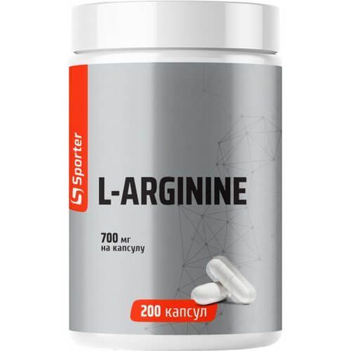 Sporter L-Arginine 700 mg 200 капсул фото