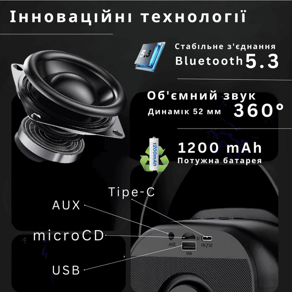 Портативна Бездротова Bluetooth Караоке Система Переносна з Двома Мікрофонами LED Підсвічуванням та Функцією Зміни Голосу V11 Біла фото