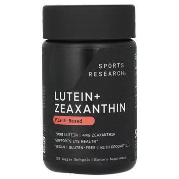 Sports Research Lutein + Zeaxanthin Plant-Based 120 рослинних рідких капсул SRE-01210 фото