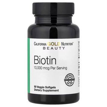 California Gold Nutrition Biotin 10,000 мкг 90 капсул CGN-01170 фото