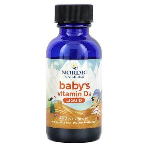 Nordic Naturals Baby's Vitamin D3 400 IU 22,5 мл NOR-02733 фото