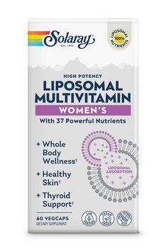 Solaray Liposomal Multivitamin Women's 60 рослинних капсул SOR-19325 фото