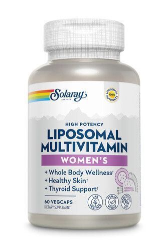 Solaray Liposomal Multivitamin Women's 60 рослинних капсул SOR-19325 фото