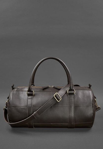Шкіряна&nbsp;сумка&nbsp;Harper&nbsp;темно-коричнева&nbsp;краст BN-BAG-14-choko фото