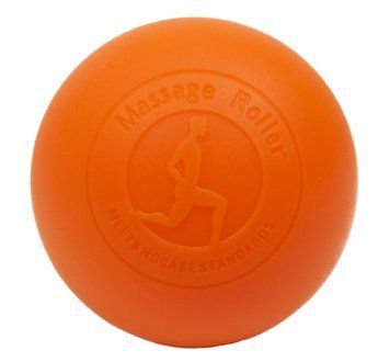 Масажний м'ячик EasyFit каучук 6.5 см помаранчевий EF-2076-OR фото