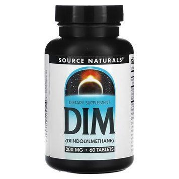 Source Naturals DIM 200 mg 60 таблеток SNS-02589 фото