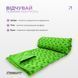 Рушник для йоги EasyFit Yoga Mat Towel з мікрофібри (Зелений) EF-1933-GN фото 6