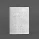 Шкіряна обкладинка на ветеринарний паспорт 2.0 біла BN-OP-35-light фото 3