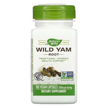 Nature's Way Wild Yam Root 425 mg 100 капсул NWY-17870 фото